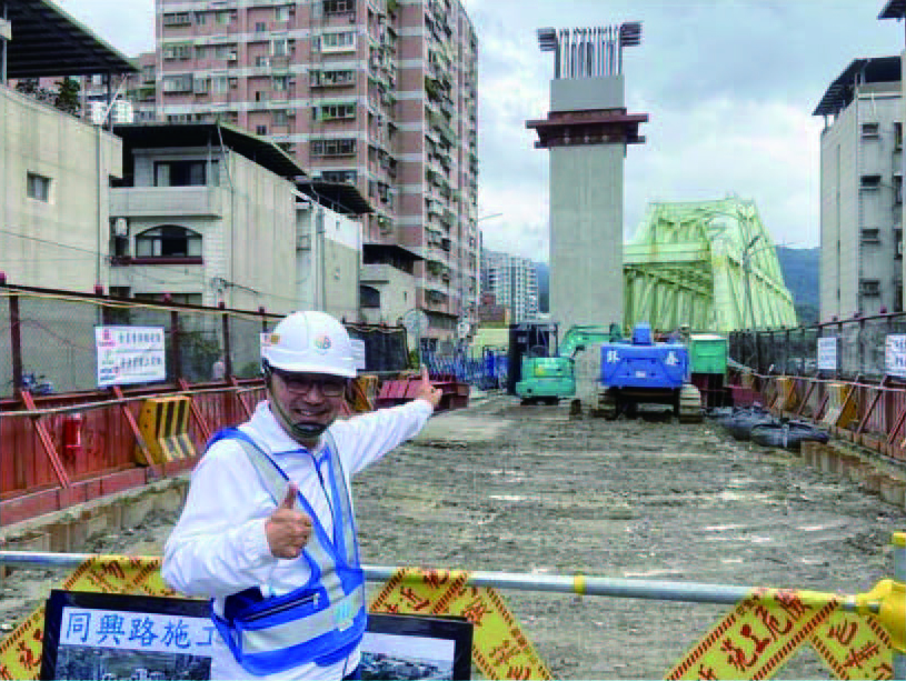 新北市長侯友宜視察工地