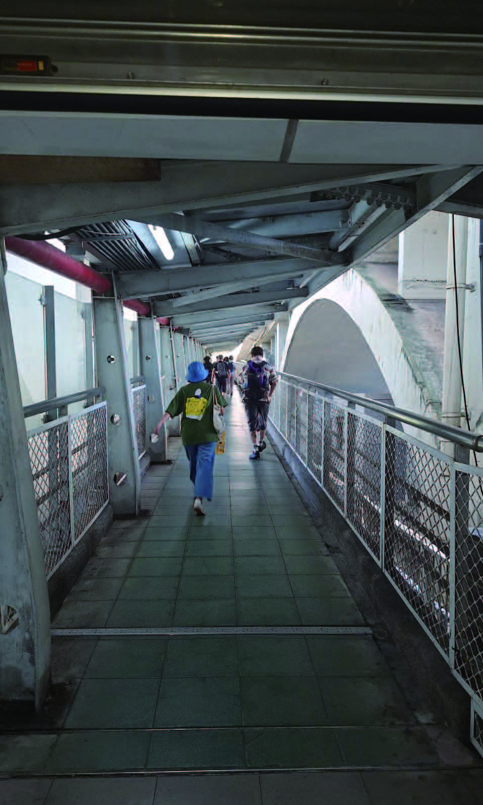 汐科北站通往月台坡道
